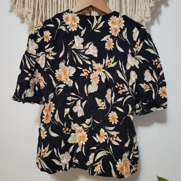 Mareen Petite 6 Vintage Blouse - Short Sleeve - Picture 3 of 6
